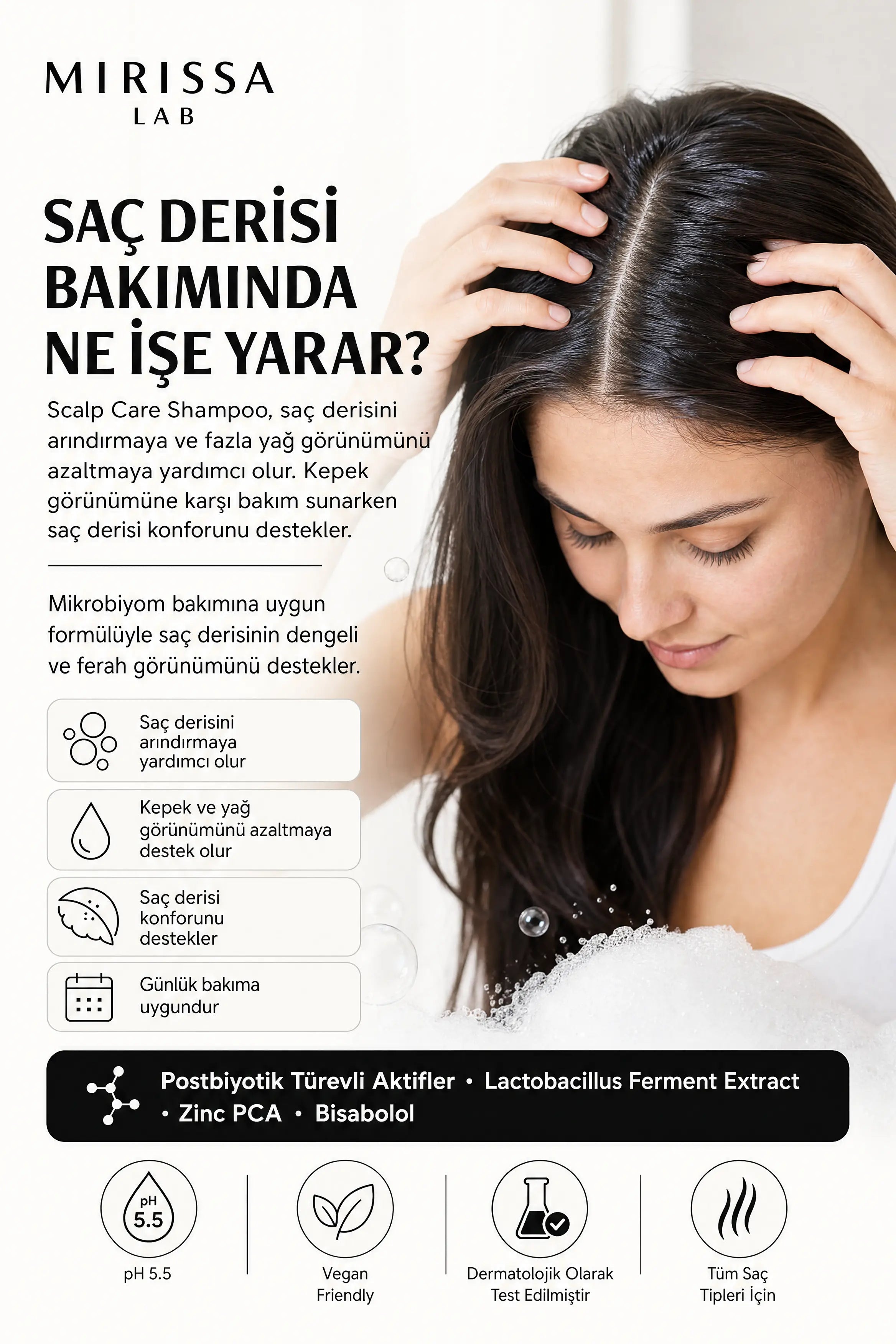 scalp care şampuan mirissa lab ultra etkili