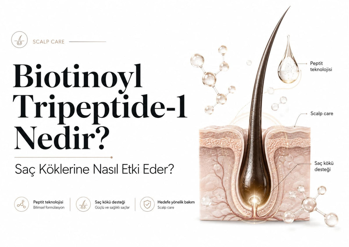 Biotinoyl Tripeptide-1 peptit saç derisi bakımı rehberi