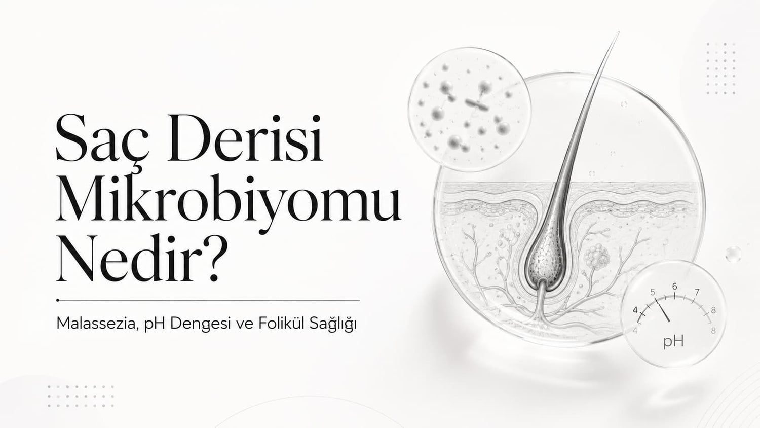 Saç Derisi Mikrobiyomu Nedir? Malassezia, pH Dengesi ve Folikül Sağlığı