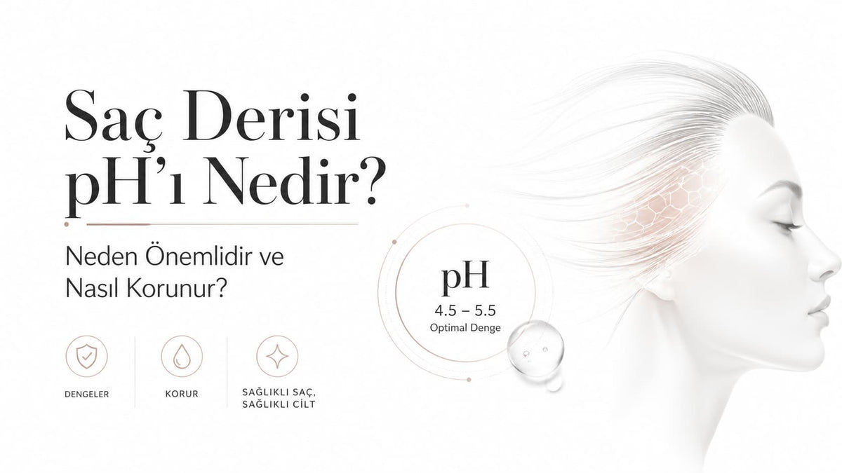 Saç derisi pH değeri ve dengeli saç derisi bakımı rehberi