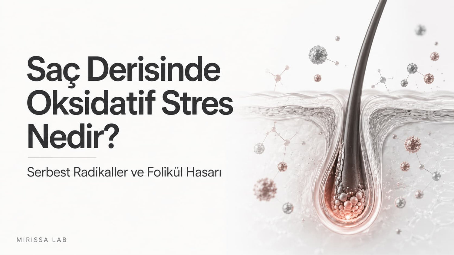 Saç Derisinde Oksidatif Stres Nedir? Serbest Radikaller ve Folikül Hasarı