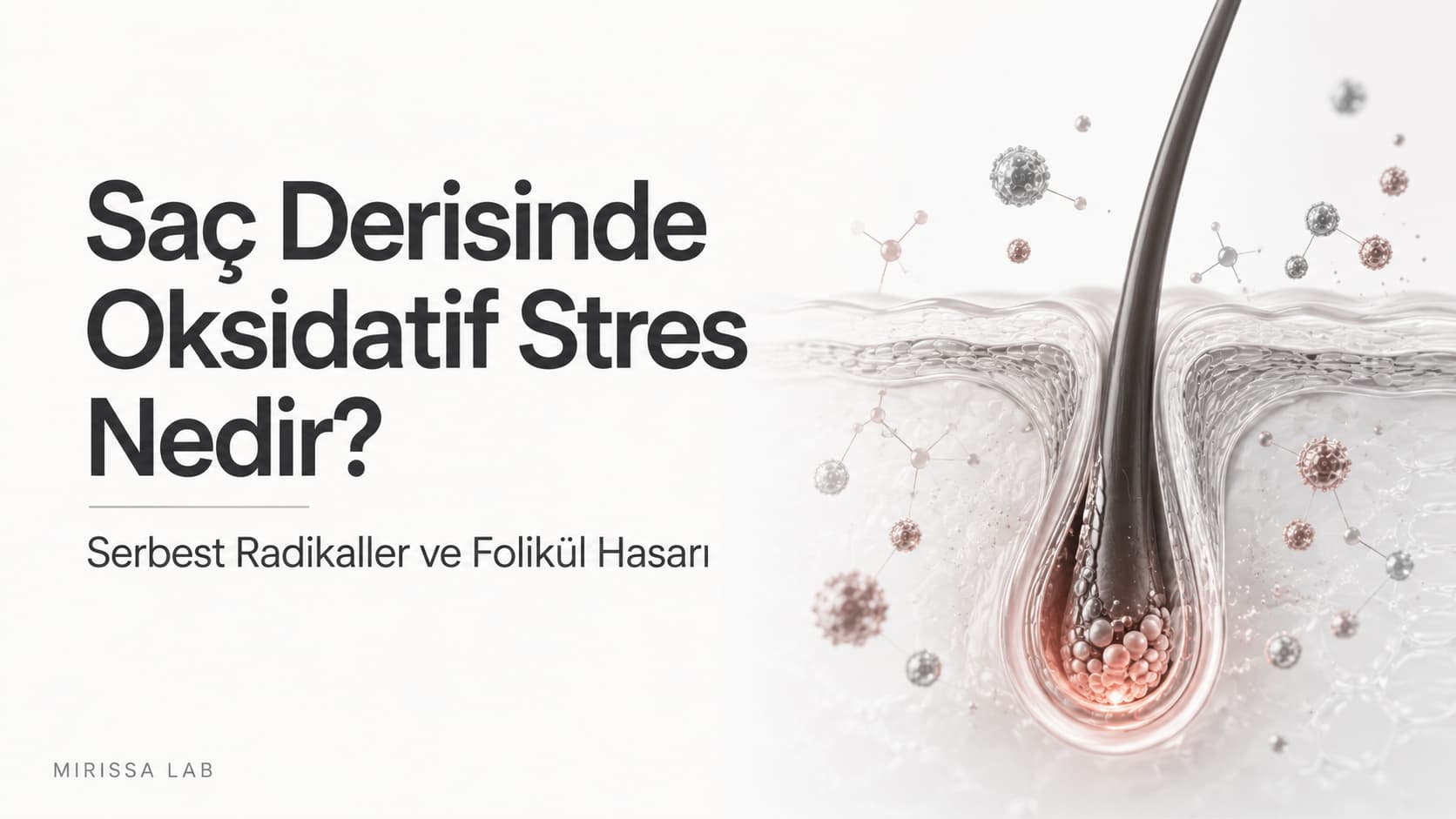 Saç Derisinde Oksidatif Stres Nedir? Serbest Radikaller ve Folikül Hasarı