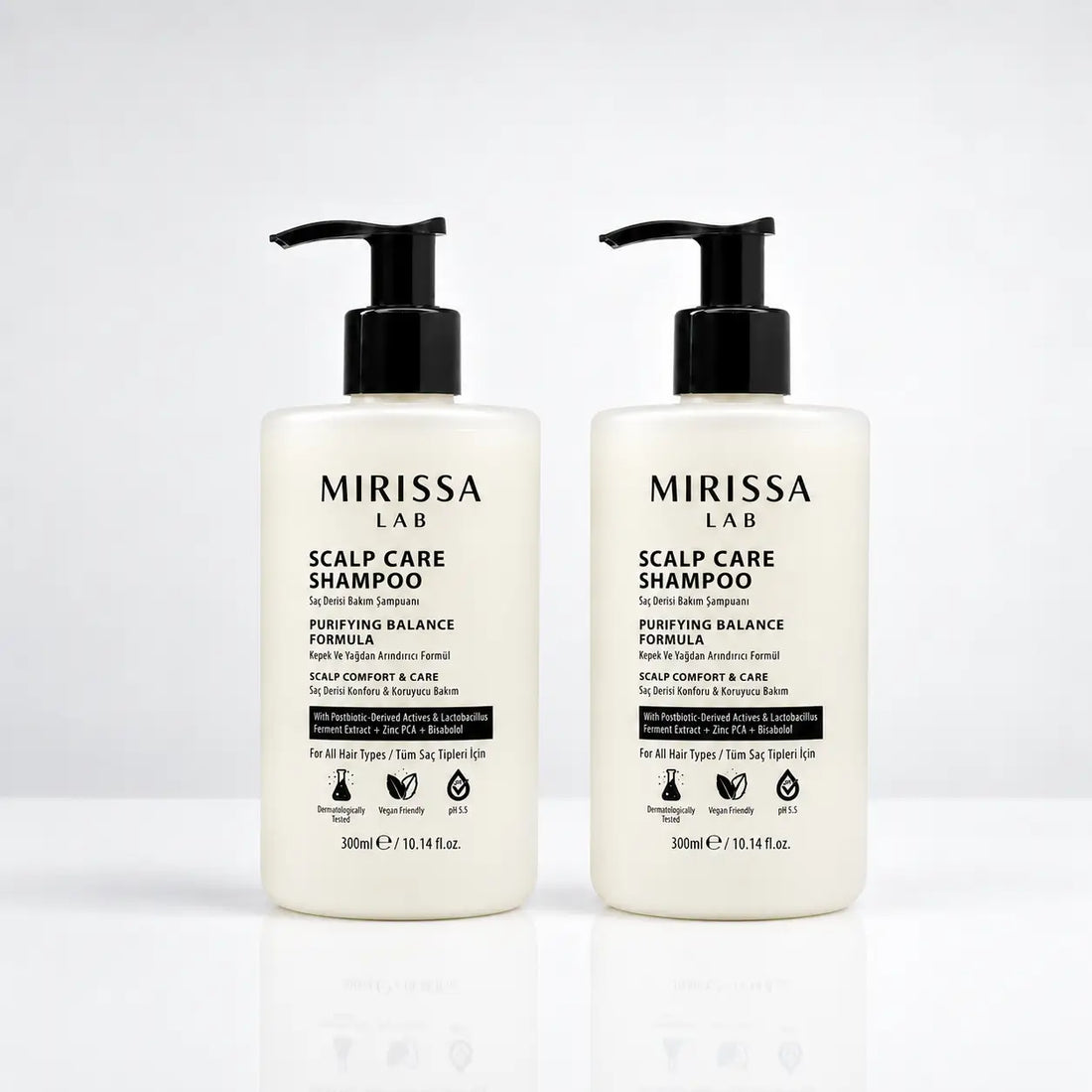 Mirissa Lab 2’li sülfatsız saç derisi şampuanı avantajlı paket