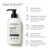 Mirissa Lab saç derisi şampuanı kullanım adımları