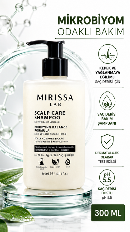 Mirissa Lab scalp care sülfatsız saç derisi şampuanı