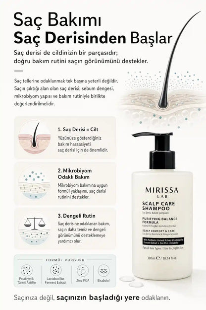 Hair care starts at the scalp - Mirissa Lab shampoo