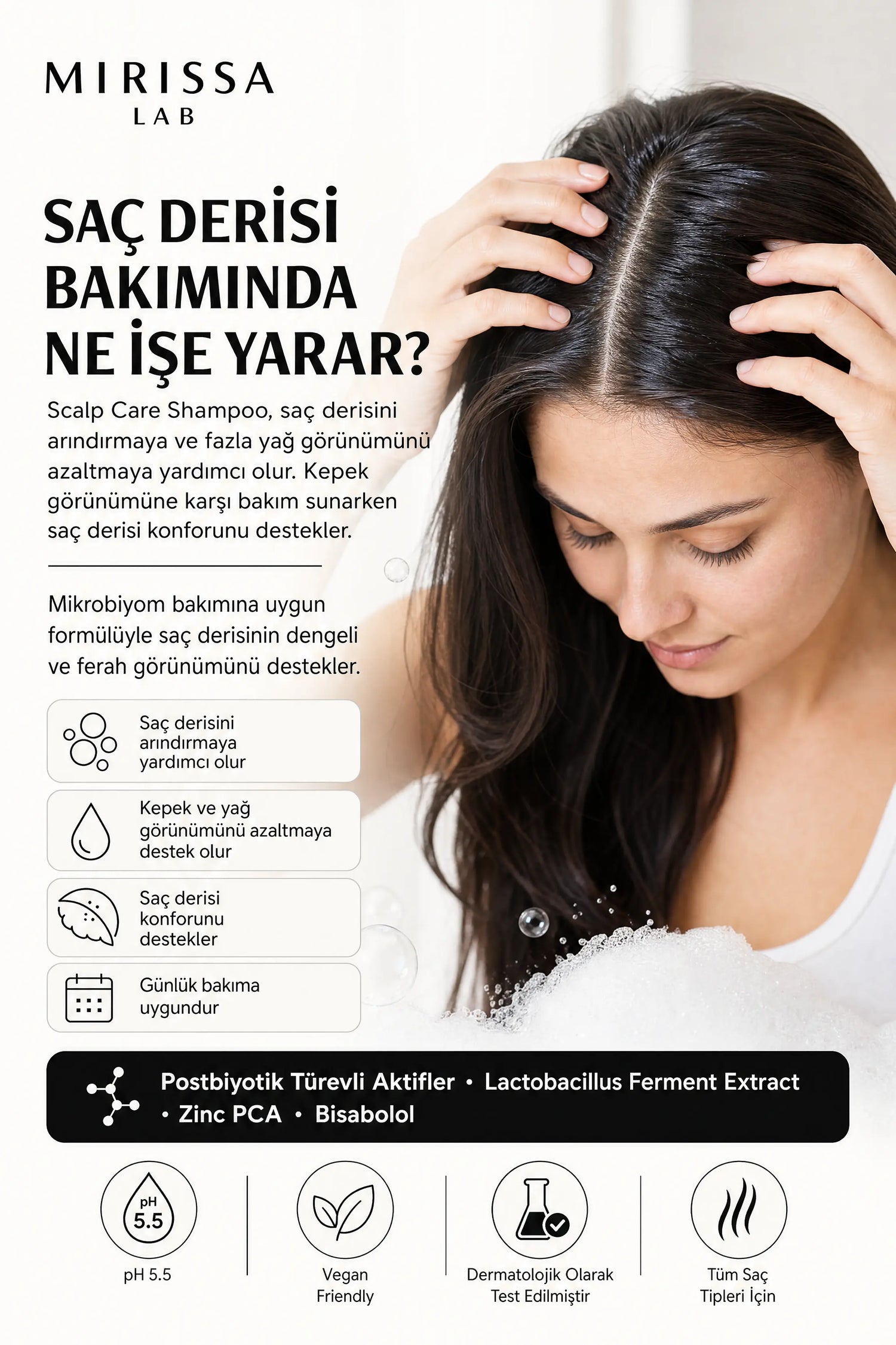 scalp care şampuan mirissa lab ultra etkili